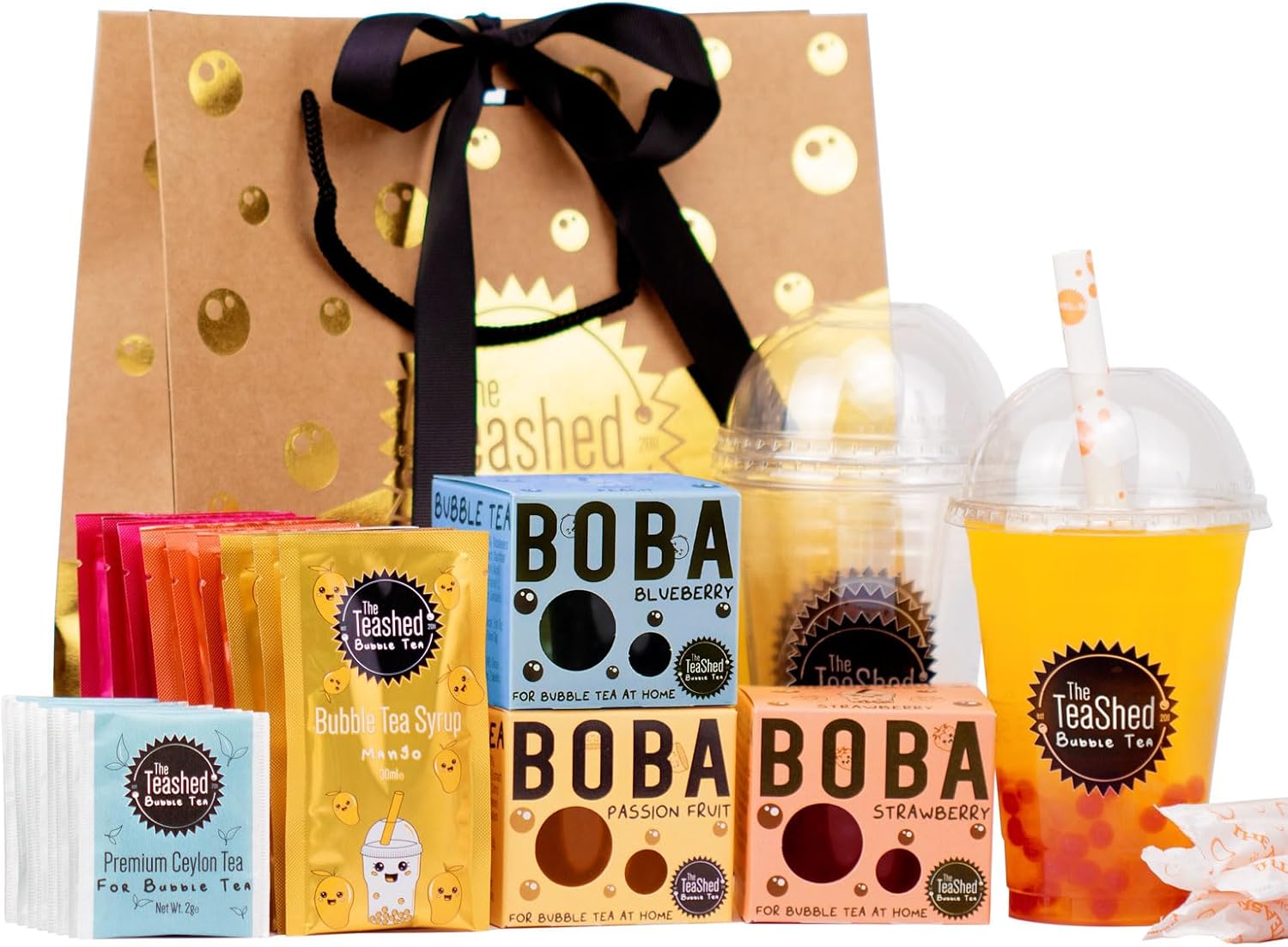 Bubble Tea Syrup Bottles